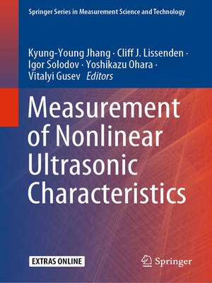 cover image of Measurement of Nonlinear Ultrasonic Characteristics